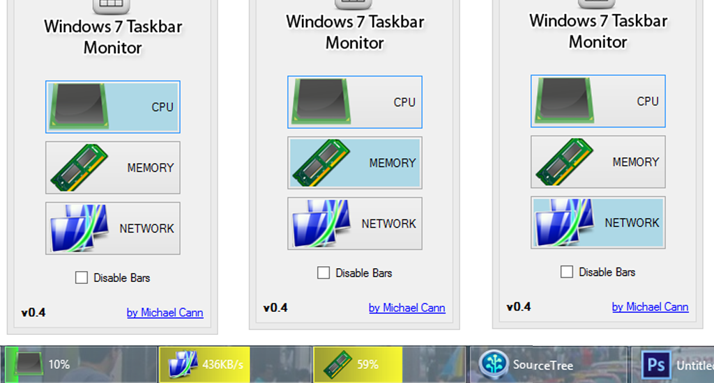 post header image for Windows Taskbar Monitor v0.4