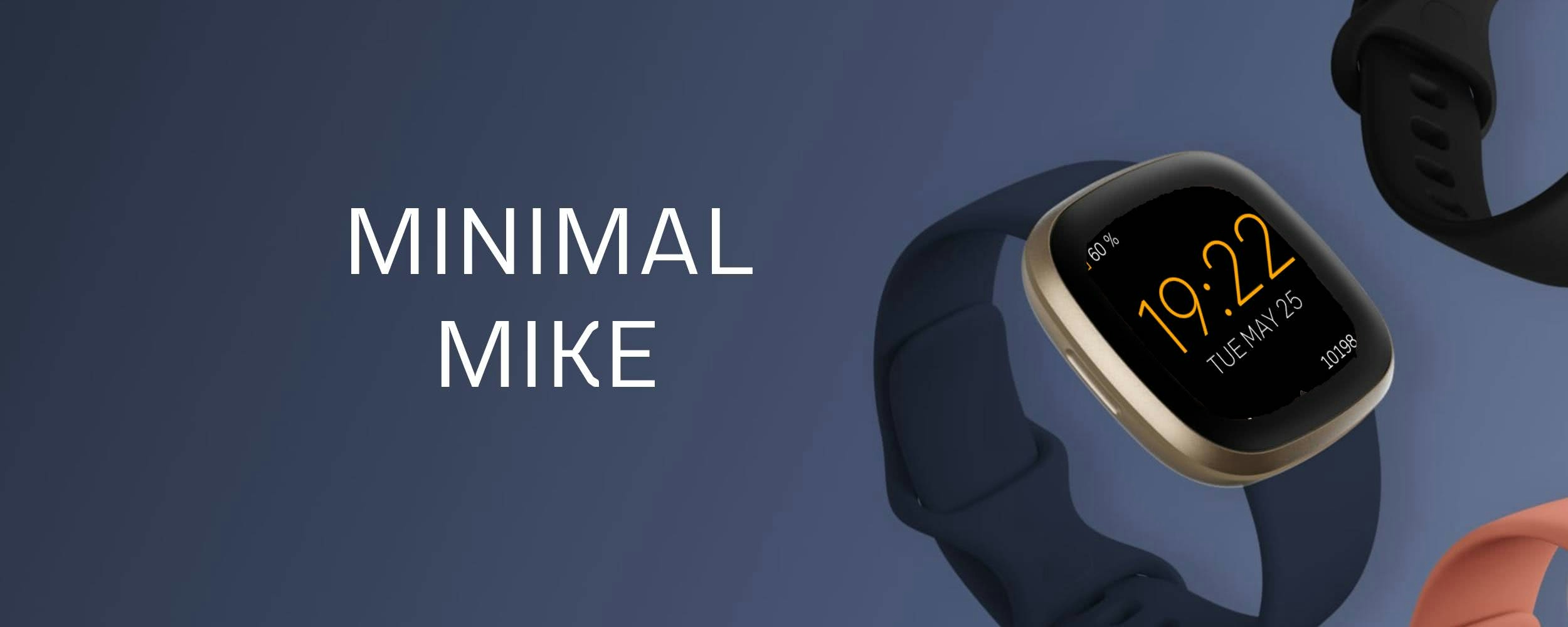 post header image for Minimal Mike - A Fitbit Clock Face