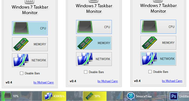 post cover image for Windows Taskbar Monitor v0.4